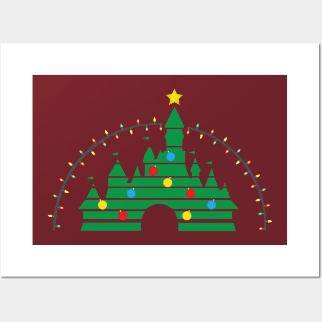 Holiday Tree Wall Art by Danimation